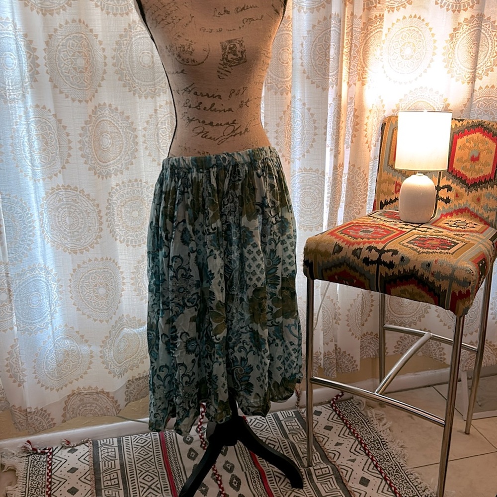 Gently used hippie BoHo skirt